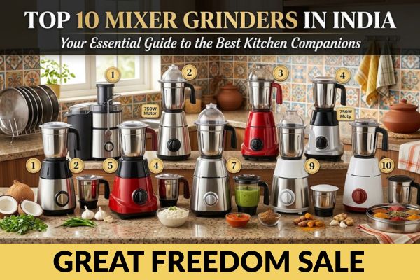 Top 10 Mixer Grinder in India (August 2026)