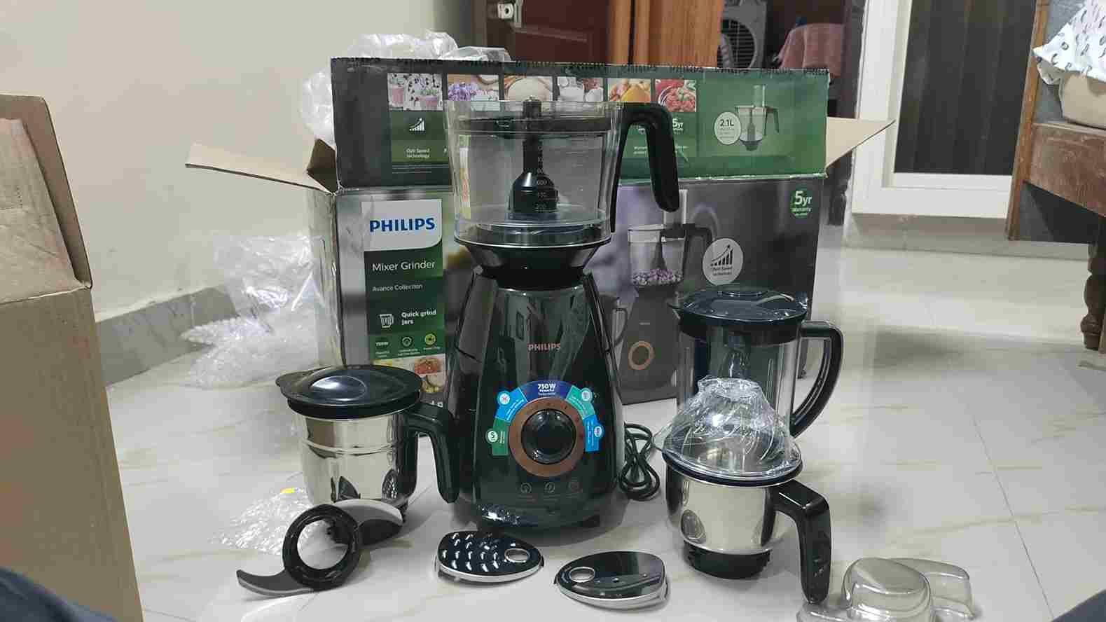 Philips HL7707 mixer grinder review